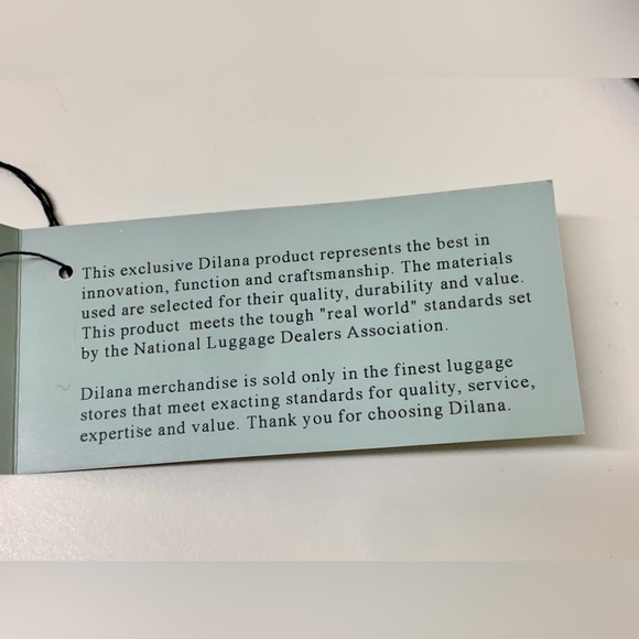 Black Leather Dilana Executive Series Laptop Briefcase Messenger Bag Brand New - Picture 11 of 16